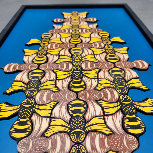 Large Bee magnetized puzzle
