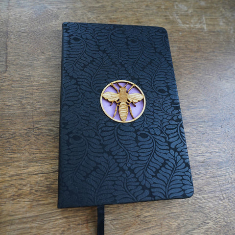 Bee Journal - personalized bullet journal - custom laser cut