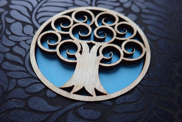 Tree of Life - personalized bullet journal - custom laser cut